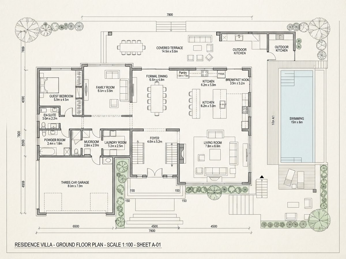 Unit 206 — 1 Bedroom floor plan